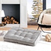 image:imageDormCo Rainha  Ultra Thick Tufted Floor Pillow  Peachy PinkPeachy Pink