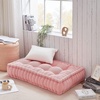 image:imageDormCo Rainha  Ultra Thick Tufted Floor Pillow  Peachy PinkPeachy Pink