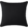 image:imageDormCo Rainha Cotton Dutch Ruffled Euro amp Bolster Pillow Set  Black  Dorm Supplies for College Freshmen Essentials