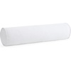 image:imageDormCo Rainha Cotton Dutch Ruffled Euro amp Bolster Pillow Set  White  Dorm Supplies for College Freshmen Essentials
