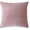 image:imageDormCo Rainha Velvet Dutch Euro amp Bolster Pillow Set  Calm Pink  Dorm Supplies for College Freshmen Essentials
