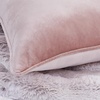 image:imageDormCo Rainha Velvet Dutch Euro amp Bolster Pillow Set  Calm Pink  Dorm Supplies for College Freshmen Essentials