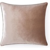 image:imageDormCo Rainha Velvet Dutch Euro amp Bolster Pillow Set  Mocha  Dorm Supplies for College Freshmen Essentials