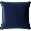 image:imageDormCo Rainha Velvet Dutch Euro amp Bolster Pillow Set  Navy  Dorm Supplies for College Freshmen Essentials