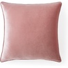 image:imageDormCo Rainha Velvet Dutch Ruffled Euro amp Bolster Pillow Set  Calm Pink  Dorm Supplies for College Freshmen Essentials