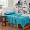 image:imageDormCo Supersoft Twin XL Microfiber Sheet Set  Aqua