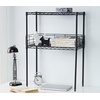 image:imageDormCo Suprima Mini Desktop Carbon Steel Bookshelf  Small Version  Gunmetal Gray