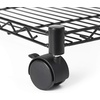 image:imageDormCo Suprima Rolling Underbed Square Shelf  Black