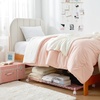 image:imageDormCo Suprima Rolling Underbed Storage Shelf  Pink