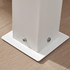 image:imageDormCo Suprima Ultimate Height Bed Risers  Carbon Steel  White