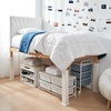 image:imageDormCo Suprima Ultimate Height Bed Risers  Carbon Steel  White