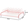 image:imageDormCo Suprima Underbed Shoe Holder with Wheels  White