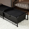 image:imageDormCo Suprima Underbed Storage  Lidded 2 Section  WhiteBlack