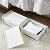 image:imageDormCo Suprima Underbed Storage  Lidded 2 Section  WhiteWhite
