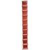 image:imageDormCo TUSK 3Piece College Closet Hanging Shelves Set  Rose Quartz Pink  Essential Dorm Supplies for College Freshmen NecessitiesRose Quartz