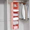 image:imageDormCo TUSK 3Piece College Closet Hanging Shelves Set  Rose Quartz Pink  Essential Dorm Supplies for College Freshmen NecessitiesRose Quartz