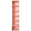 image:imageDormCo TUSK 3Piece College Closet Hanging Shelves Set  Rose Quartz Pink  Essential Dorm Supplies for College Freshmen NecessitiesRose Quartz
