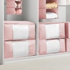 image:imageDormCo TUSK Jumbo Storage with Clear View 4Pack  Rose QuartzRose Quartz