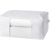 image:imageDormCo TUSK Jumbo Storage with Clear View 4Pack  Rose QuartzWhite