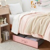 image:imageDormCo Texture Brand  Rolling Under Bed Storage Drawer  Rose Quartz