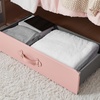 image:imageDormCo Texture Brand  Rolling Under Bed Storage Drawer  Rose Quartz