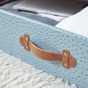 image:imageDormCo Texture Brand  Rolling Under Bed Storage Drawer  Smokey Lavender Ostrich