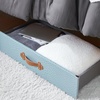 image:imageDormCo Texture Brand  Rolling Under Bed Storage Drawer  Smokey Lavender Ostrich