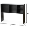 image:imageDormCo The College Cube  Desk Bookshelf  Black Color
