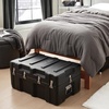 image:imageDormCo The Iron Brick Trunk  STRONGEST Trunk  GrayBlack