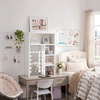 image:imageDormCo Yak About It Extra Tall Thick  Desk Bookshelf Hutch  White