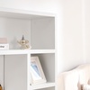 image:imageDormCo Yak About It Extra Tall Thick  Desk Bookshelf Hutch  White