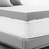 image:imageDrools A Lot  Coma Inducer  4 Memory Foam Twin XL Bedding Topper with Cover  Nighttime Gray