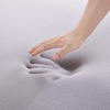 image:imageDrools A Lot  Coma Inducer  4 Memory Foam Twin XL Bedding Topper with Cover  Nighttime Gray