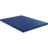 image:imageDrools A Lot  Coma Inducer  4 Memory Foam Twin XL Bedding Topper with Cover  Nighttime Gray
