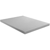 image:imageDrools A Lot  Coma Inducer  4 Memory Foam Twin XL Bedding Topper with Cover  Nighttime Gray