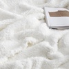 image:imageLonger Than Long  Coma Inducer Plush Blanket 100 x 180  Holy White  Experience Luxury Comfort with Extra Large Bedding