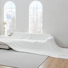 image:imageLonger Than Long  Coma Inducer Plush Blanket 100 x 180  Holy White  Experience Luxury Comfort with Extra Large Bedding