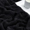 image:imageLonger Than Long  Coma Inducer Plush Blanket 115 x 180  Silver Gray  Experience Luxury Comfort with Extra Large BeddingBlack