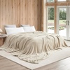 image:imageLonger Than Long  Coma Inducer Plush Blanket 115 x 180  Silver Gray  Experience Luxury Comfort with Extra Large BeddingDesert Taupe