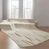 image:imageLonger Than Long  Coma Inducer Plush Blanket 115 x 180  Silver Gray  Experience Luxury Comfort with Extra Large BeddingDesert Taupe