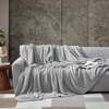 image:imageLonger Than Long  Coma Inducer Plush Blanket 115 x 180  Silver Gray  Experience Luxury Comfort with Extra Large BeddingSilver Gray