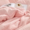 image:imagePeak of Cozy Oversized Twin Comforter Set  Softest PinkQueen