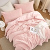 image:imagePeak of Cozy Oversized Twin Comforter Set  Softest PinkQueen