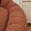 image:imagePumpkin Sofa by Dorm Haul  Boucle Rustic OrangeBoucle Rustic Orange