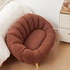 image:imagePumpkin Sofa by Dorm Haul  Boucle Rustic OrangeBoucle Rustic Orange