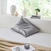 image:imageSilk Baby  Coma Inducer Standard Size Pillowcase  Light GrayDark Gray