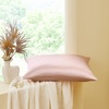 image:imageSilk Baby  Coma Inducer Standard Size Pillowcase  Light GrayRose Quartz
