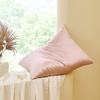 image:imageSilk Baby  Coma Inducer Standard Size Pillowcase  Light GrayRose Quartz