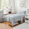 image:imageSnorze Cloud Sheet Set  Coma Inducer Ultra Cozy  Twin XL Glacier Gray  Experience Coma Worthy Sleep with Silky Cooling Extra Large BeddingTwin XL