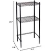 image:imageSuprima Adjustable Shelving  Dorm Table Shelf Supreme  Black